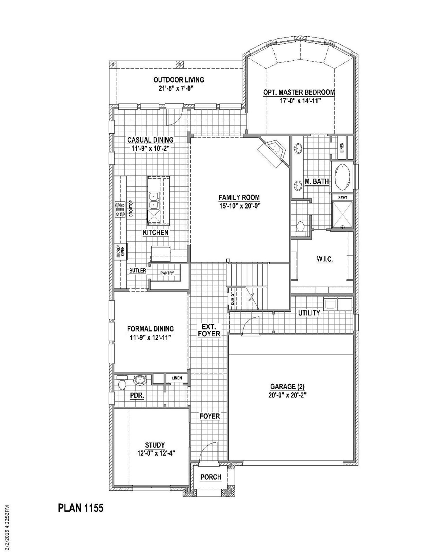 12213 Beatrice Drive Plan 1155 FirstWalk